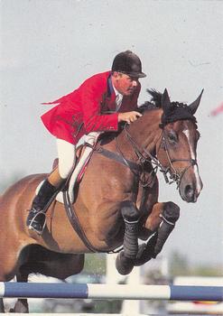 1995 Collect-A-Card Equestrian #14 Tim Grubb / Ever Elan Front